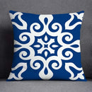 Axyaa Blue Mermaid Sailor Marines Polyester Pillowcase Home Office Decor
