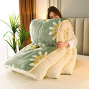 Axyaa Plush Winter Blanket - Super Thick Milk Fleece Comforter