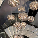 Axyaa Nordic Chandeliers Dining Room Pendant Lights Ceiling Hanging Lamps