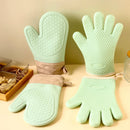 Axyaa Silicone Oven Gloves for Kitchen Baking & Barbecue