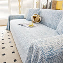 Axyaa Taro You Jacquard Sofa Cover: Universal, Stain-Proof & Durable