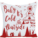 Christmas Decorative Pillow Covers Set for Sofa, Bedroom, Car - Axyaa Collection
