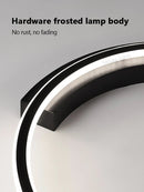 Axyaa Round LED Ceiling Lamp - Modern Nordic Study Bedroom Master Lighting