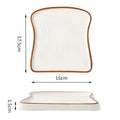Axyaa Ceramic Breakfast Bread Steak Dessert Plate - Creative and Branded Plate