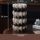 Axyaa Ceramic Vase Plant Pot Floral Vases Room Decor Aesthetic Ornaments