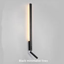 Axyaa LED Wall Lamp: Italian Minimalist Design for Modern Bedroom and Living Room