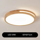 Axyaa Nordic Wood LED Ceiling Light for Living Room & Bedroom