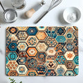 Axyaa Christmas Kitchen Draining Mat: Absorbent, Quick Dry, Antiskid Pad for Tableware
