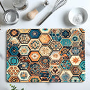Axyaa Christmas Kitchen Draining Mat: Absorbent, Quick Dry, Antiskid Pad for Tableware