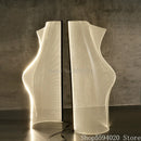 Axyaa Modern Grid Acrylic Floor Lamp for Designer Living Room Decor