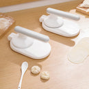 Axyaa Dumpling Skin Press Mold - Easy One-Button Forming & Rolling Dough Tool