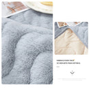 Axyaa Plush Rabbit Hair Carpet: Soft Shaggy Rug for Living Room, Bedroom, or Sofa