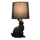 Axyaa Nordic Rabbit Shade Table Lamps: Resin Industrial Art Decor for Bedroom & Living Room
