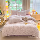 Axyaa Floral Cotton Duvet Cover Sets in Single/Queen/King Sizes