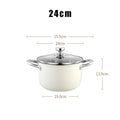 Axyaa 304 Stainless Steel Non-stick Soup Pot with Lid - Induction Cooker & Gas Stove Compatible