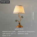 Axyaa French Pastoral LED Table Lamp for Contemporary Home Decor