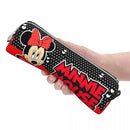 Axyaa Mickey Minnie Pencil Case Pouch - Big Capacity Zipper Bag for Students