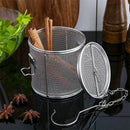 Axya Stainless Steel Seasoning Basket Halogen Ball Gravy Soup Box Pot Separator