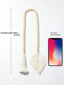 Axyaa Macrame Leaf Wall Hanging Rope Decor