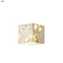 Axyaa LED Wall Light: Japanese Style, Waterproof, Terrazzo Fixture for Bedroom, Balcony, Hallway