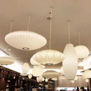 Axyaa Silk Pendant Lamp: Stylish LED Cloth Light for Home, Hotel, and Restaurant