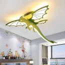 Axyaa Dragon Dinosaur Chandelier: Kids' Bedroom Pterosaur Ceiling Lamp