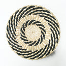 Nordic Rattan Grass Weaving Wall Decor Set for Axyaa Home Décor