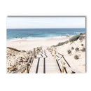 Axyaa Beach Cabin Van Surf Canvas Wall Art Summer Ocean Decor
