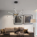 Axyaa Modern Simple Living Room Pendant Lights Fashion Chandelier Loft Decor
