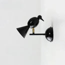 Axyaa Bird Wall Lamp: Creative LED Living Room Sconce, Bedroom Bedside Light