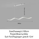 Axyaa Nordic Minimalist LED Pendant Lights for Office Dining Room Lighting