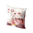Axyaa Cartoon Anime Decor Pillowcase for Dormitory Sofa Bedside - Two Direction Throw Pillow Case
