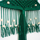 Axyaa Macrame Christmas Tree Wall Hanging Farmhouse Xmas Decor