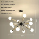 Axyaa Glass Shade Nordic Floor Lamp for Living Room Bedroom Study Decor