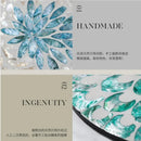 Axyaa Luxury Shell Insulated Placemat: Colorful Table Mat for Dinner Plates