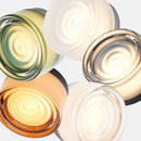 Axyaa Glass Lampshade LED Wall Sconce for Bedroom Living Room Bathroom Mirror