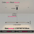 Axyaa LED Pendant Light Bar for Dining Table Kitchen Chandelier