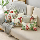 Axyaa Festive Christmas Tree Pillow Cover for Home Decoration