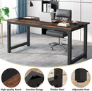 Axyaa Modern Large Office Computer Desk | Study Writing Workstation for Home Office