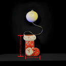 Christmas LED Suction Cup Lamp Decor: Axyaa Creative Curtain Set for Tree Decor