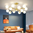 Axyaa Nordic LED Pendant Chandelier for Modern Luxury Home Decor
