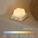 Axyaa LED Night Light Bedside Lamp USB Rechargeable for Baby Bedroom Decor