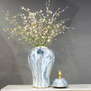 Axyaa Gold General Jar: European Style Home Decor & Tabletop Ceramic Decoration