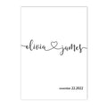 Axyaa Couple Love Kiss Line Drawing Wall Art Canvas Painting Nordic Posters