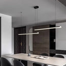 Axyaa Modern LED Chandelier Dining Room Pendant Lights Minimalist Hanging Lamp