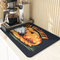 Axyaa Halloween Style Silicone Kitchen Mat