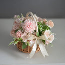 Axyaa Rattan Woven Flower Basket - Handmade Multifunctional Home Decor