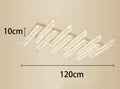 Axyaa Modern Living Room Chandeliers - LED Ceiling Lamp for Indoor Lighting