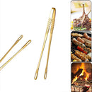 Axyaa Stainless Steel BBQ Tongs for Cooking and Serving