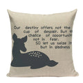Axyaa Nordic Wildlife Cushion Covers 45x45cm Square Printed Pillow Case